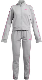Under Armour Icon Knit Crop Tracksuit Junior Tracksuits Under Armour
